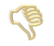 thumbs down